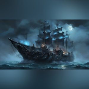 The Ghost Ship Of Da Kingdom! 👑😈🏴‍☠️